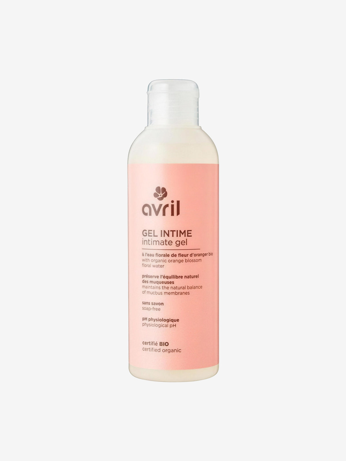 Gel intime bio 200ml Avril - Herboristerie de Paris