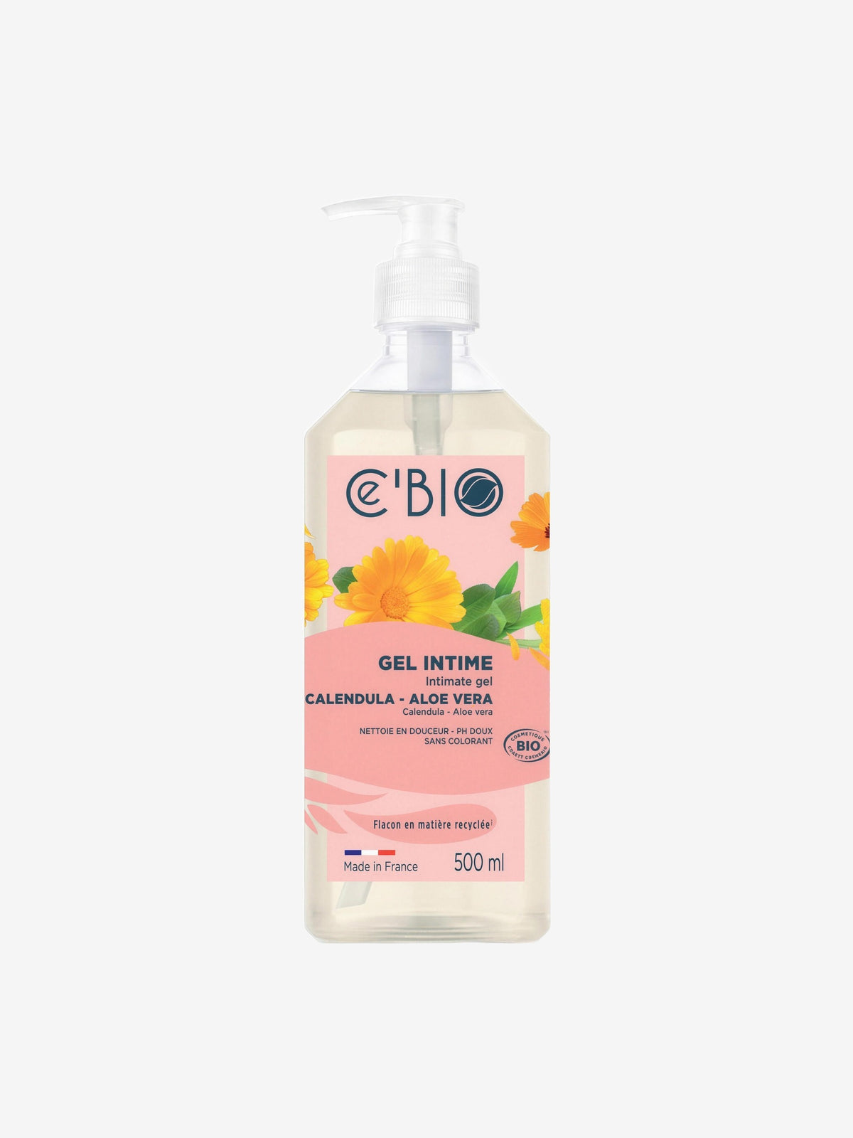 Gel Intime Calendula Aloe Vera 500ml Cé’BIO - Herboristerie de Paris