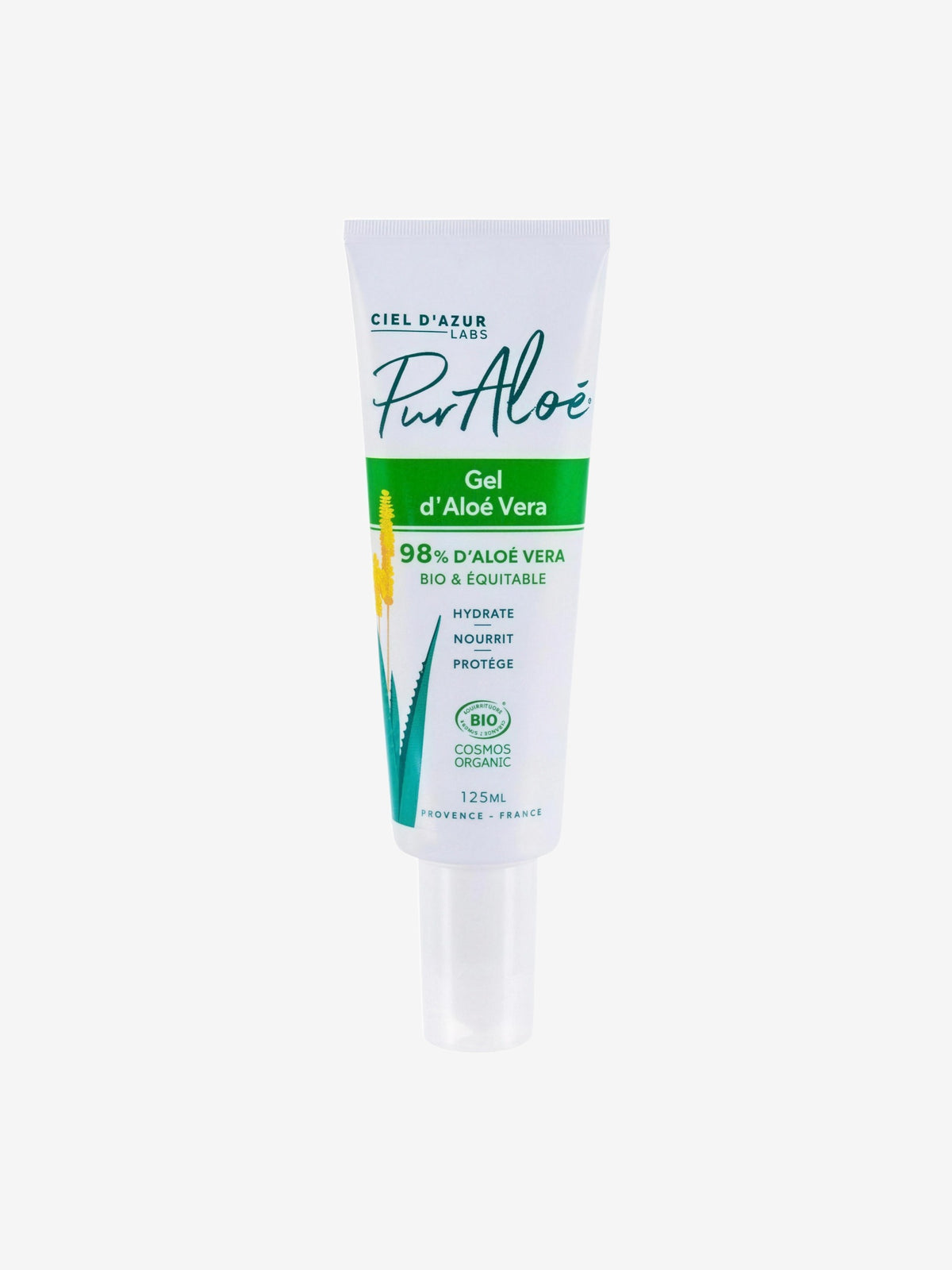 Gel natif d'Aloé Vera tube airless Puraloe - Herboristerie de Paris