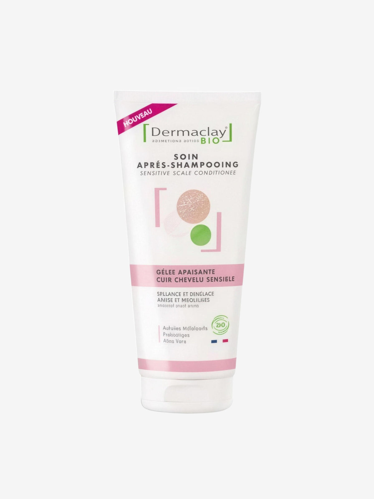 Gelée après shampooing cuir chevelu sensible 200 ml Dermaclay - Herboristerie de Paris