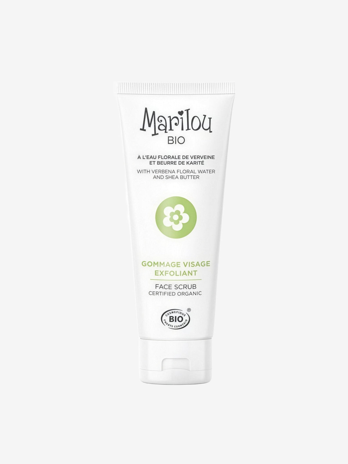 Gommage visage exfoliant 75 ml Marilou Bio - Herboristerie de Paris