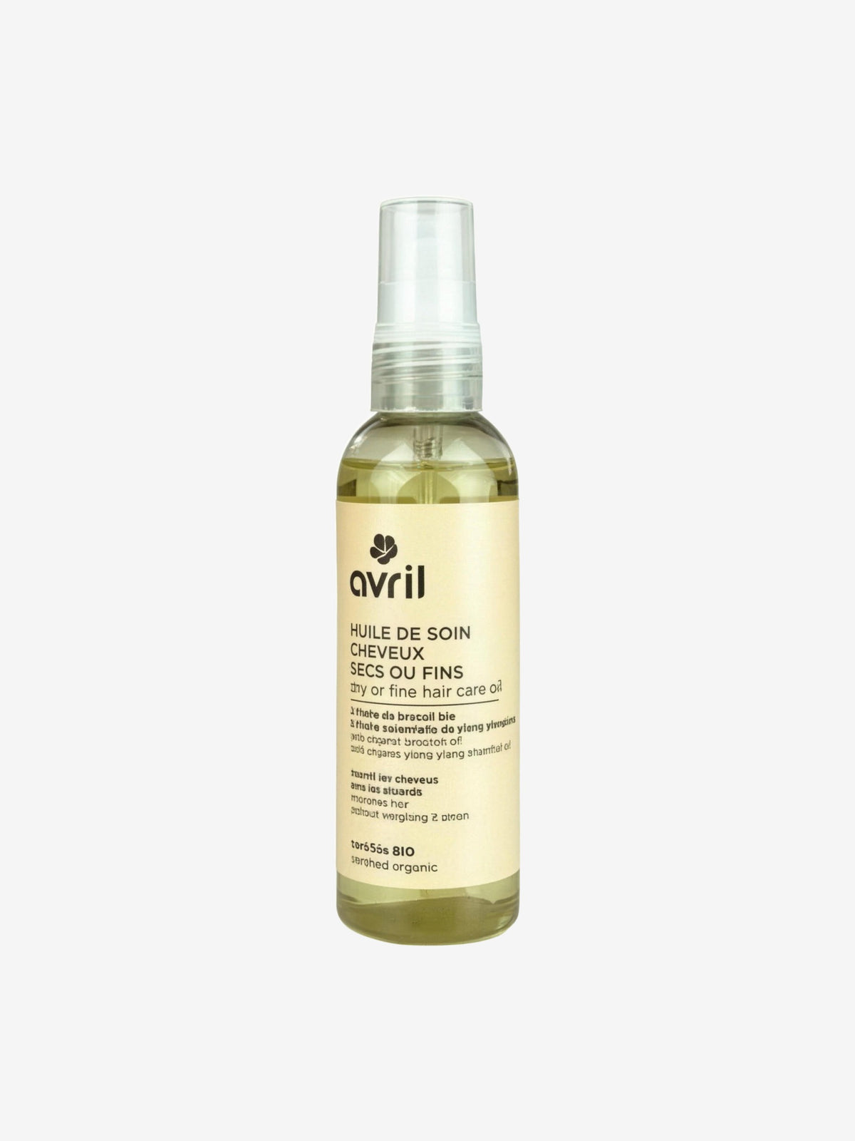 Huile de soin cheveux secs ou fins 100ml Avril - Herboristerie de Paris