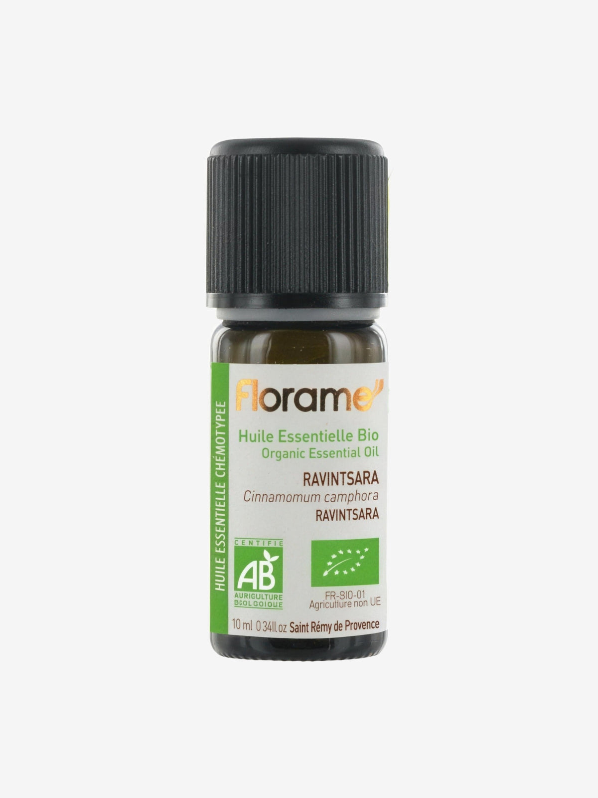 Huile essentielle bio Ravintsara 10ml Florame - Herboristerie de Paris