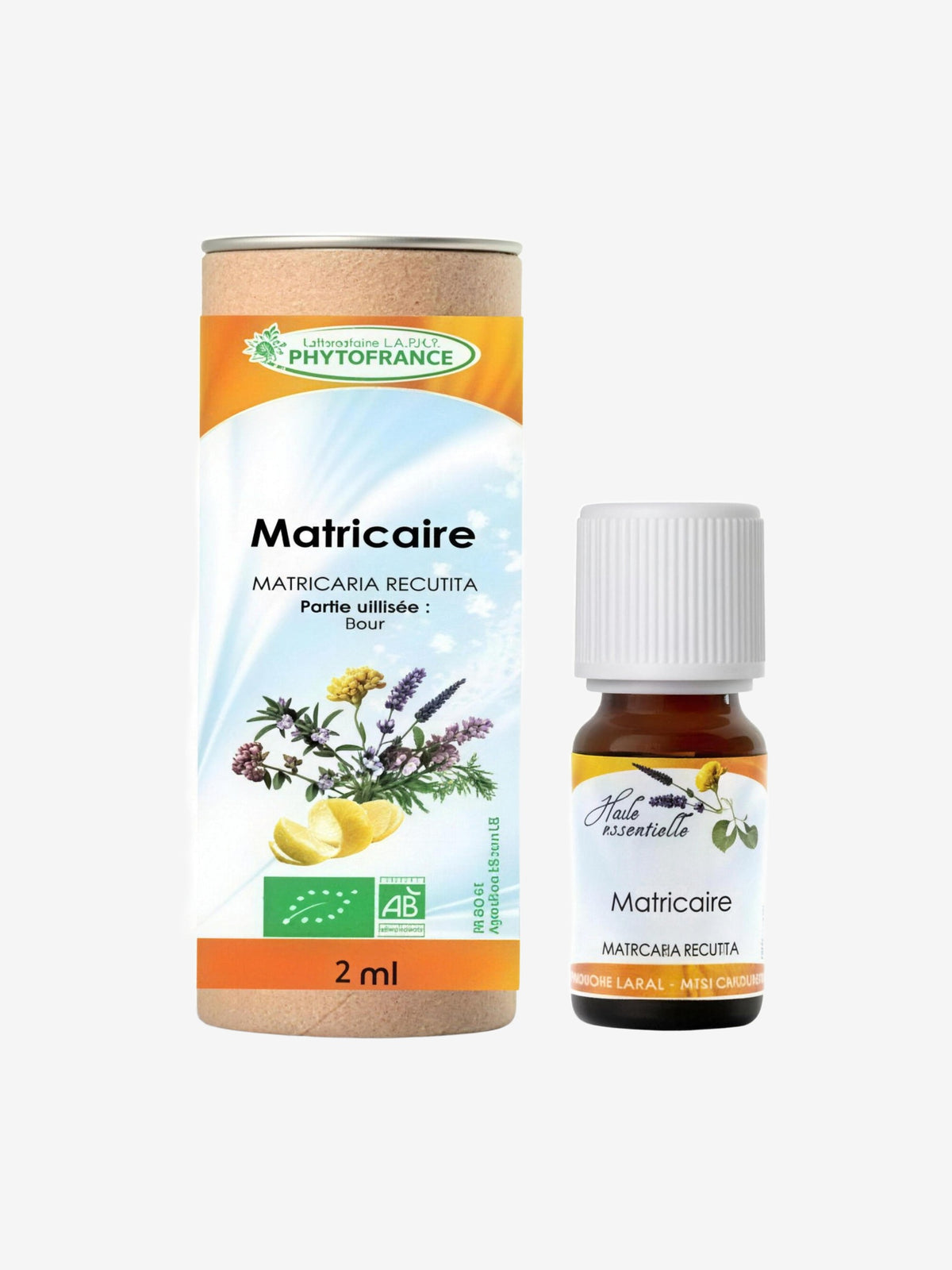 Huile essentielle Camomille Matricaire 2ml Phytofrance - Herboristerie de Paris