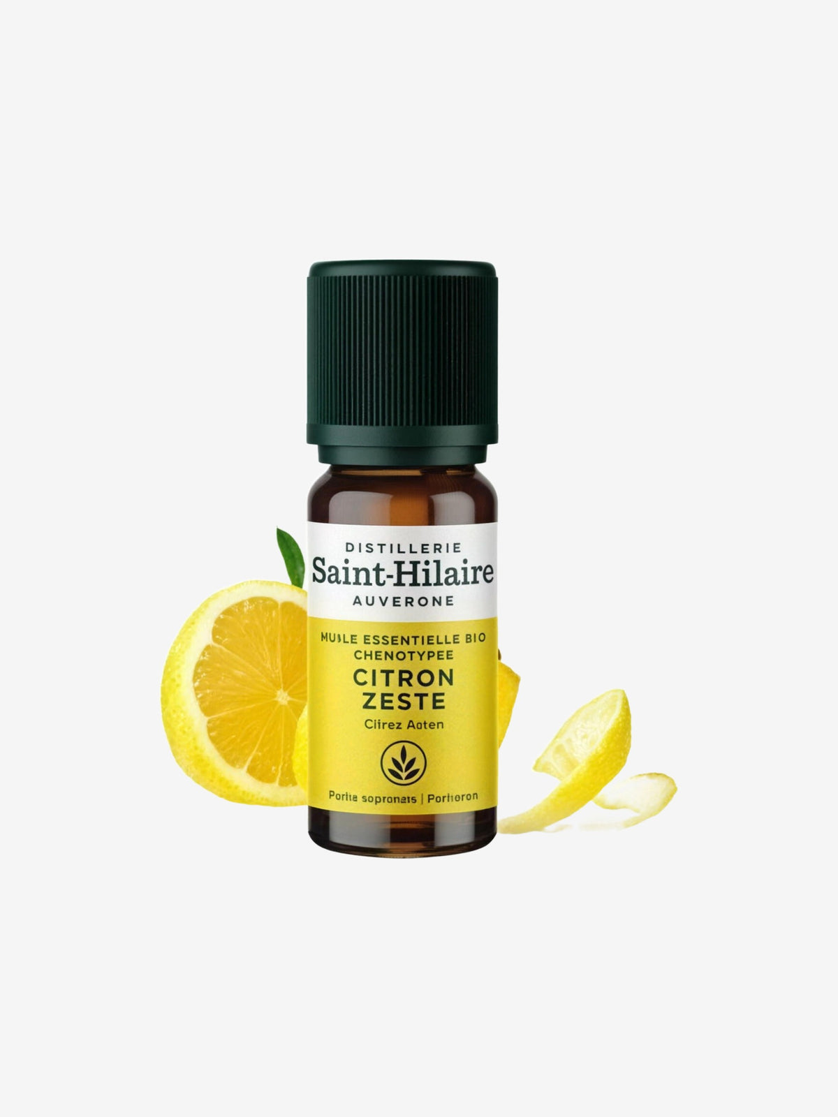 Huile essentielle Citron Zeste bio 10ml Distillerie Saint Hilaire - Herboristerie de Paris