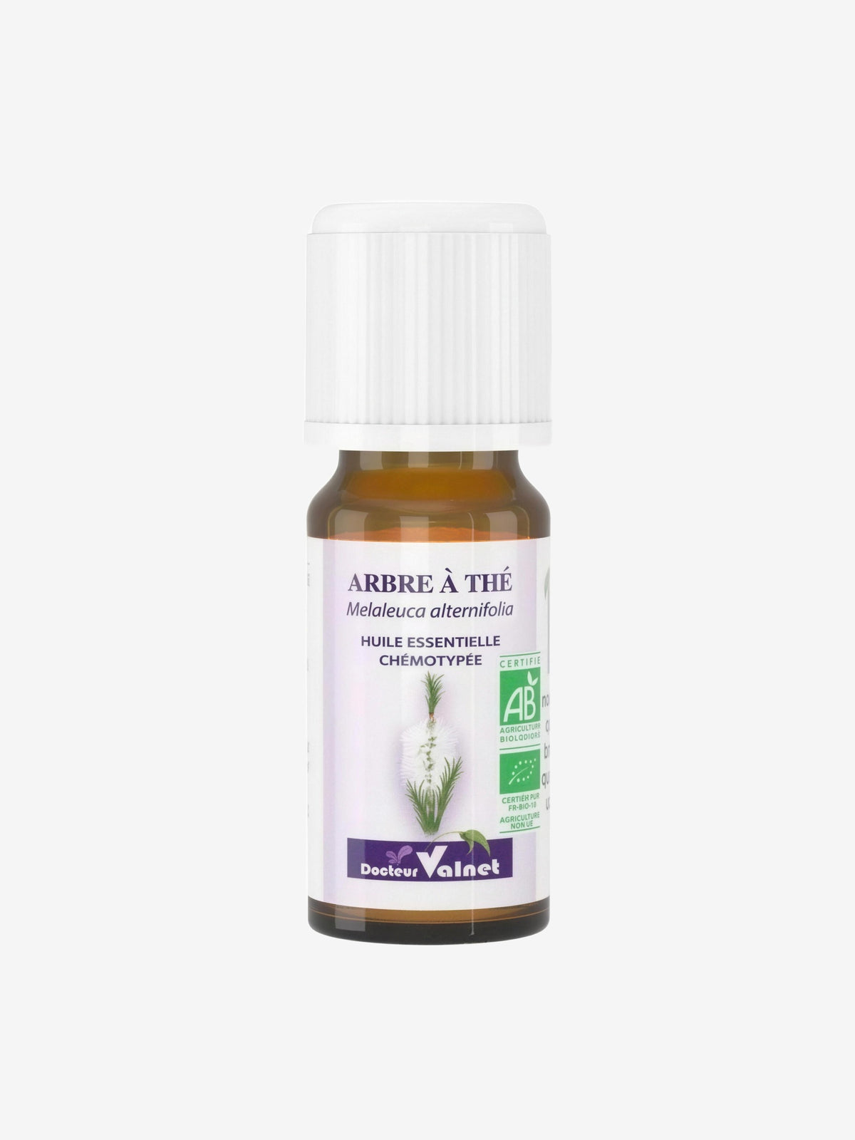Huile essentielle d'Arbre à thé bio 10ml Dr Valnet - Herboristerie de Paris