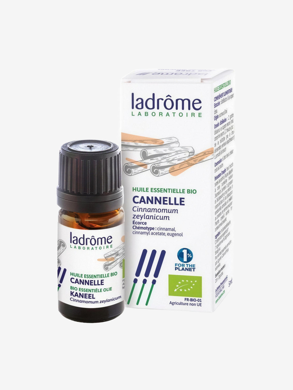 Huile essentielle de Cannelle de Ceylan Bio 5ml Ladrome - Herboristerie de Paris