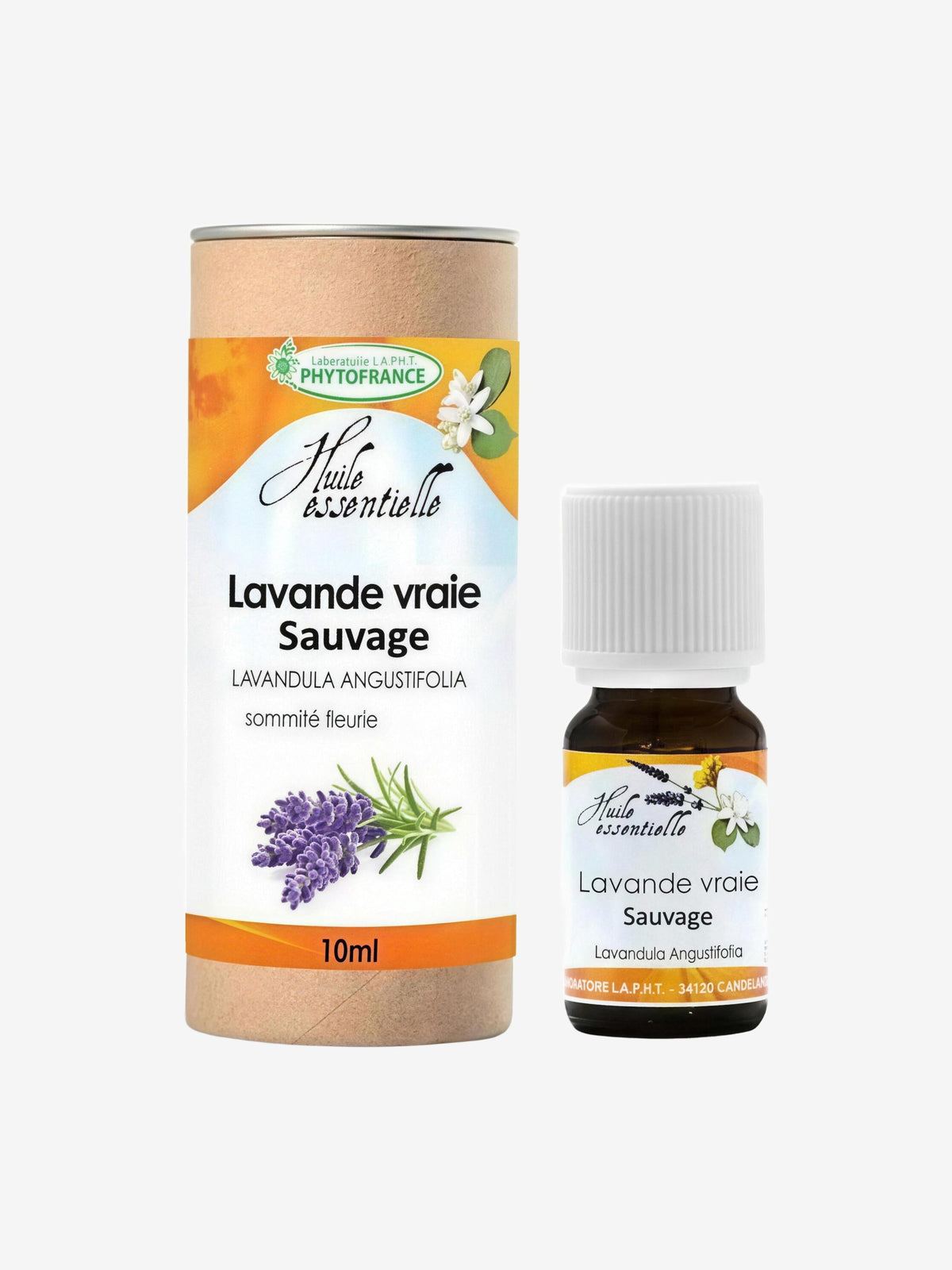 Huile essentielle de Lavande vraie sauvage 10ml Phytofrance - Herboristerie de Paris