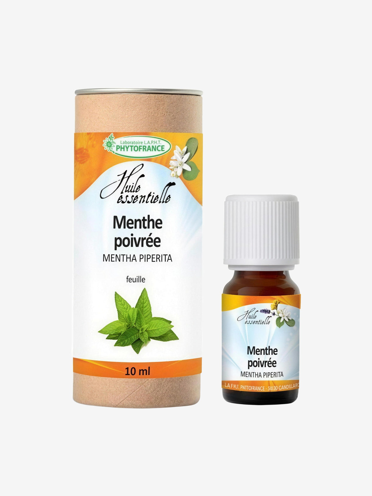 Huile essentielle de Menthe Poivrée bio 10 ml Phytofrance - Herboristerie de Paris