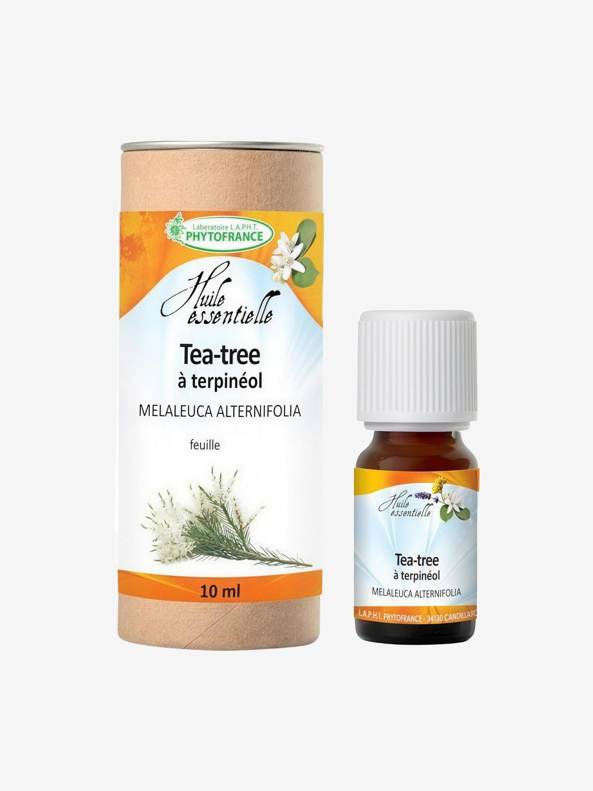 Huile essentielle de Tea-Tree arbre à thé bio 10ml Phytofrance - Herboristerie de Paris