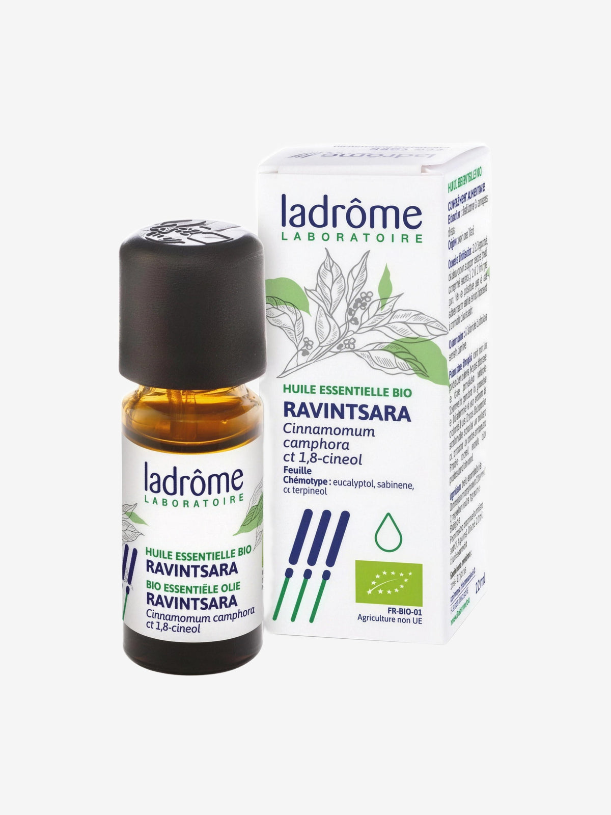 Huile essentielle Ravintsara Bio 10ml Ladrôme - Herboristerie de Paris