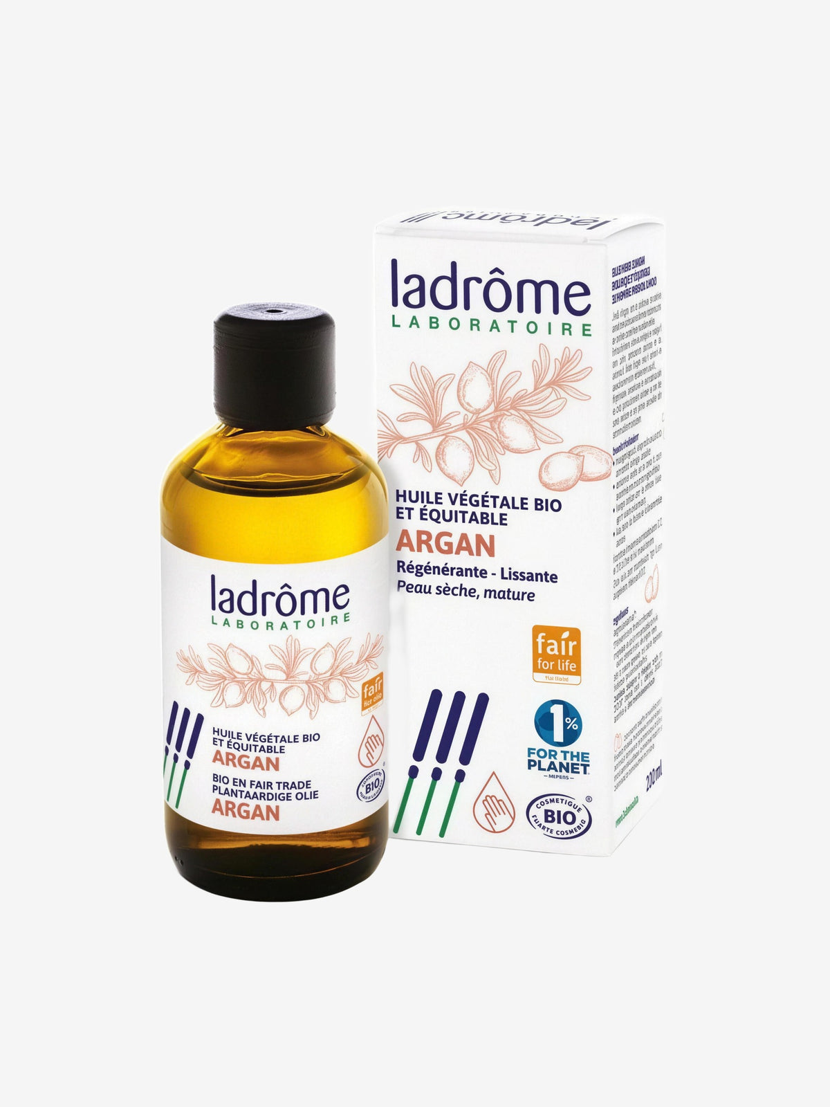 Huile végétale d'Argan régénérante et lissante 100ml Ladrome - Herboristerie de Paris