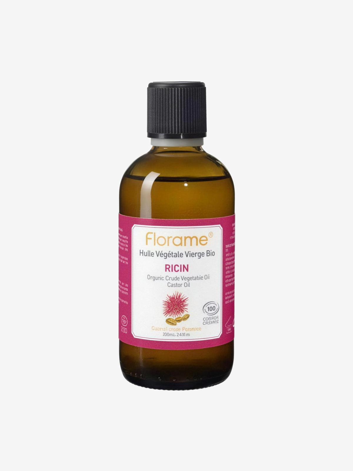 Huile végétale de Ricin bio 100ml Florame - Herboristerie de Paris