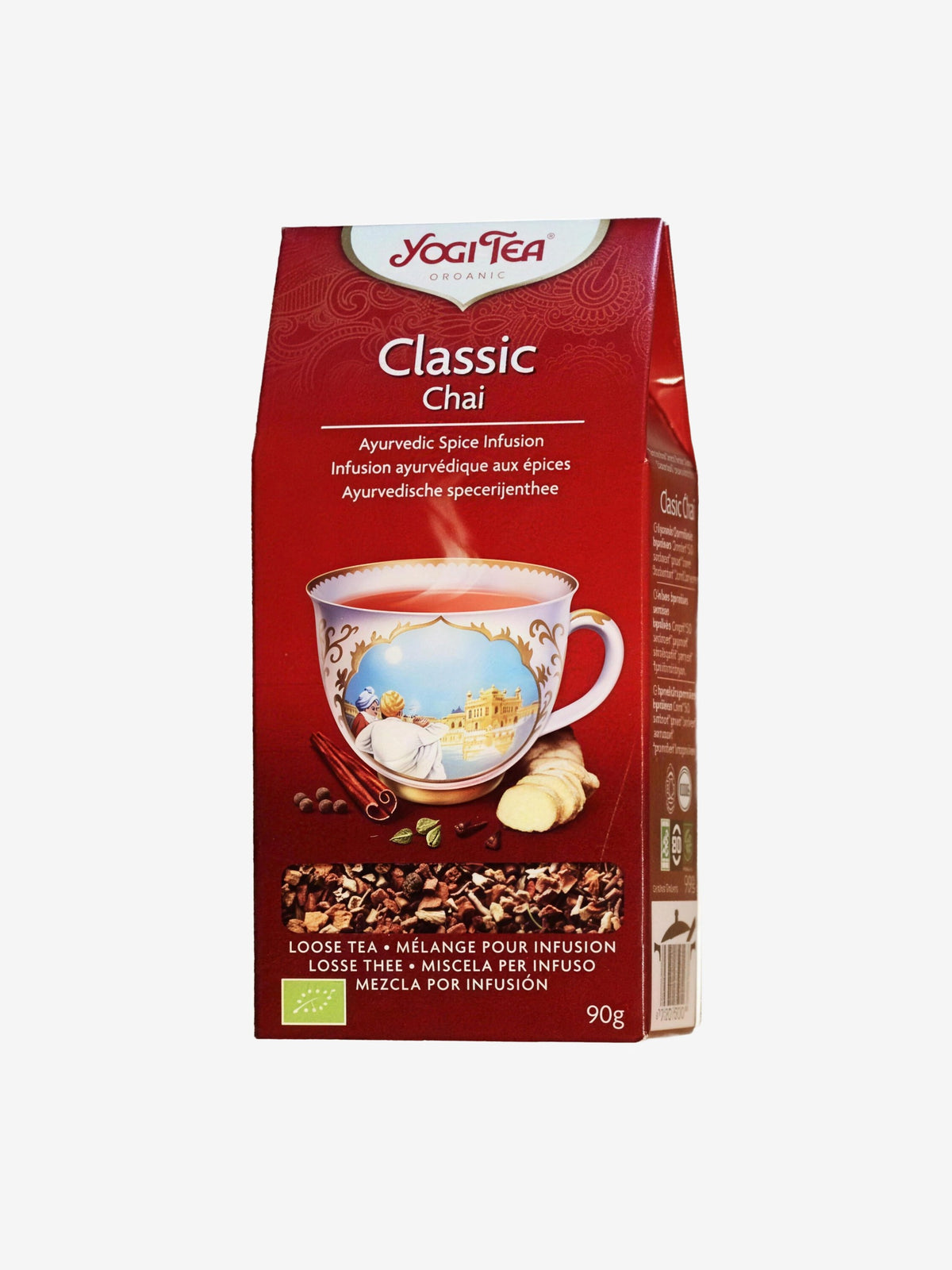 Infusion Classic Chai sans théine vrac 90g Yogi Tea - Herboristerie de Paris