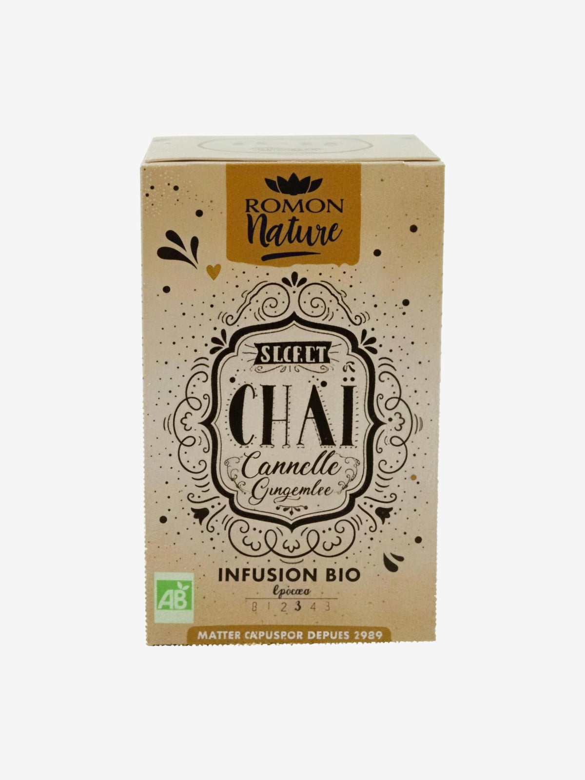 Infusion plaisir Chaï bio Romon Nature - Herboristerie de Paris