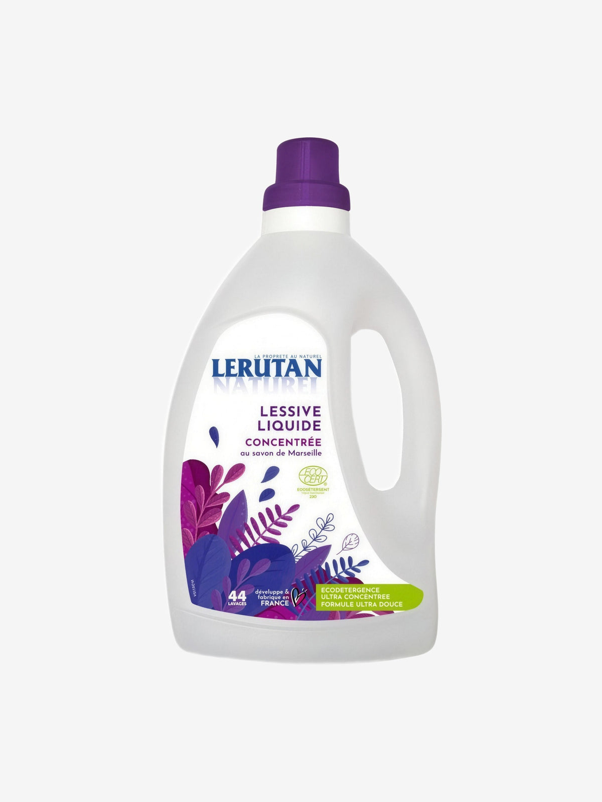 Lessive liquide concentrée Savon de Marseille 1.5Litre Lerutan - Herboristerie de Paris