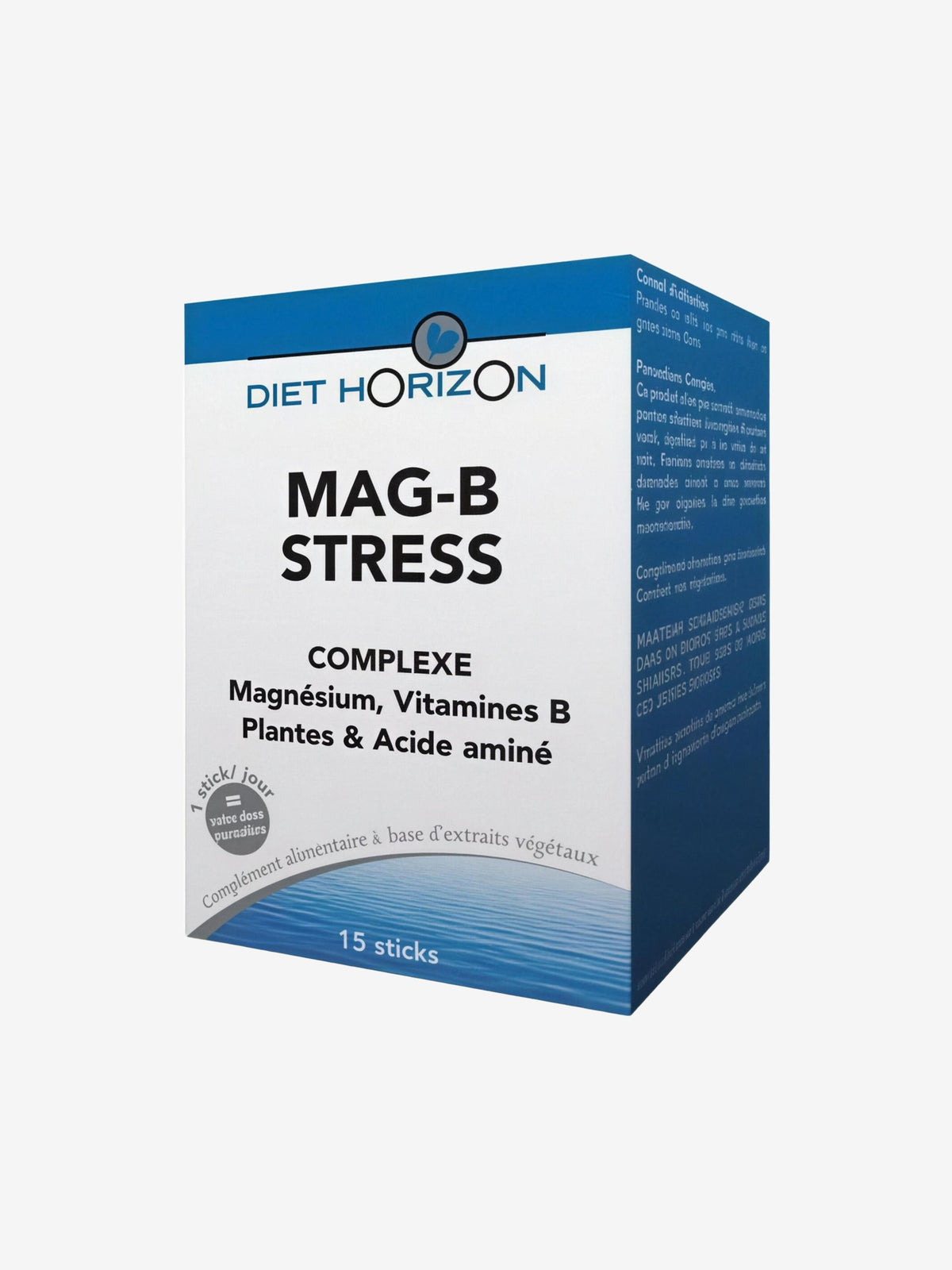 Mag B Stress 15 sticks Diet Horizon - Herboristerie de Paris
