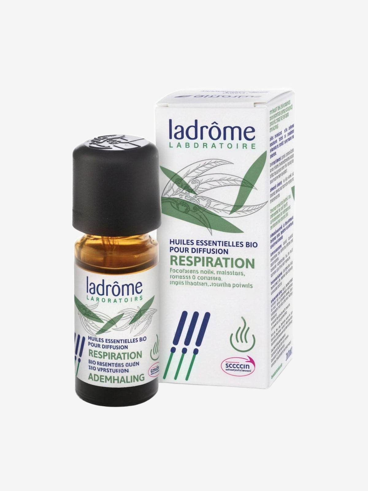 Mélange pour diffusion Respiration 10ml Ladrome - Herboristerie de Paris