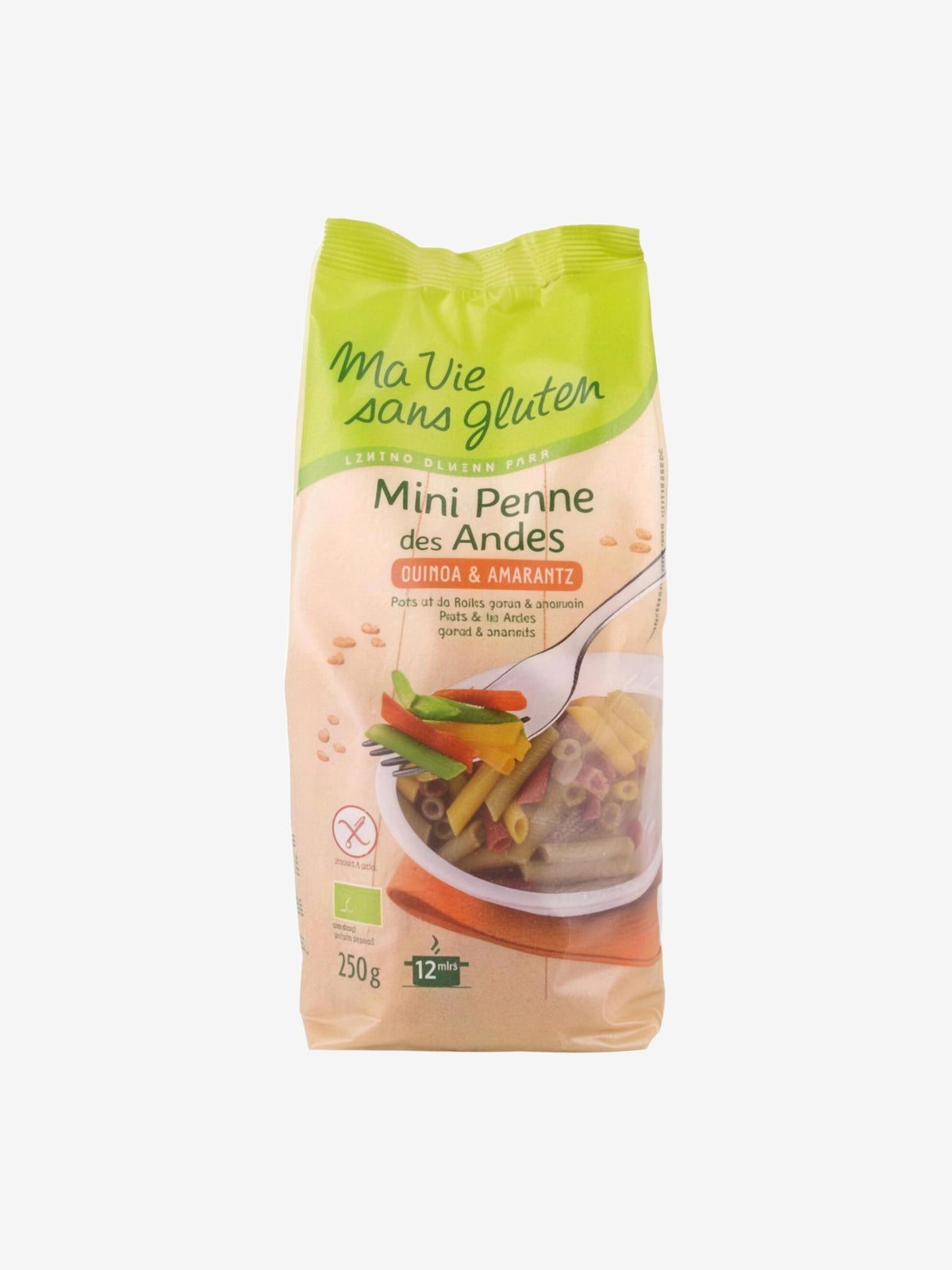 Mini Penne des Andes sans gluten 250g Ma Vie Sans Gluten - Herboristerie de Paris