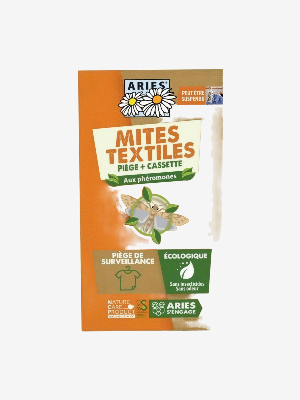 Mottlock® Mitbox Piège à Mites textiles Aries - Herboristerie de Paris