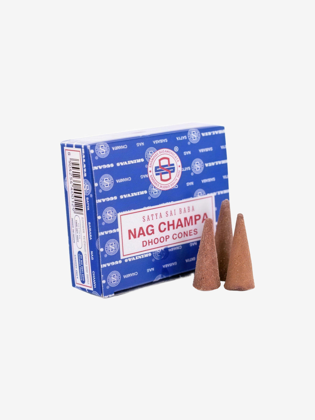Nag Champa Encens en cône 10 pièces Satya sai baba - Herboristerie de Paris