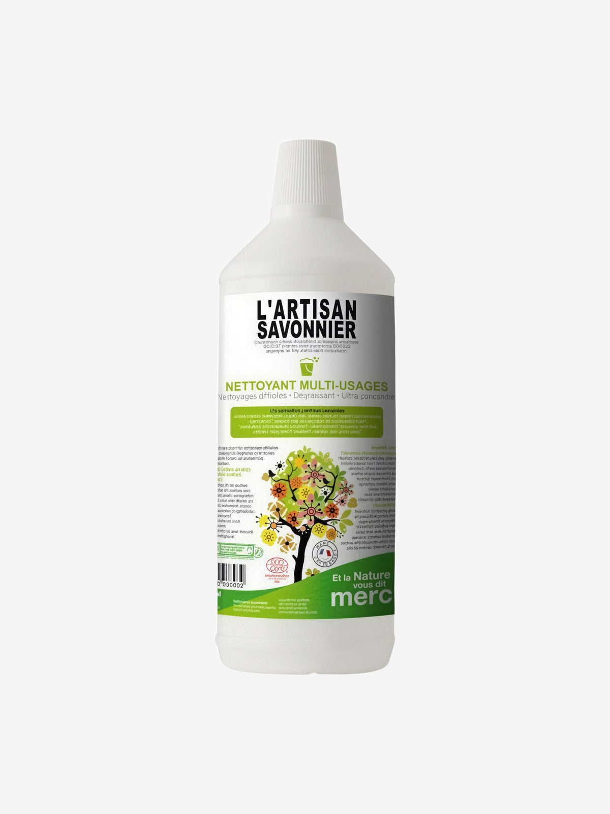 Nettoyant multi usages 1L L Artisan Savonnier - Herboristerie de Paris