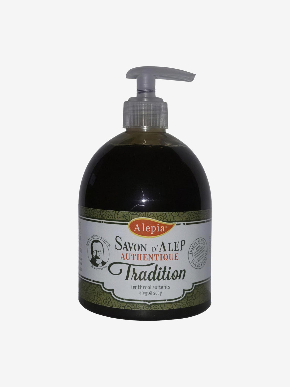 Pouss savon d'Alep liquide authentique tradition 500ml Alepia - Herboristerie de Paris