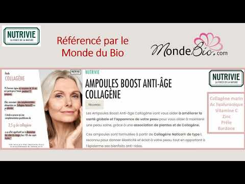Boost Anti age collagène 20 ampoules Nutrivie