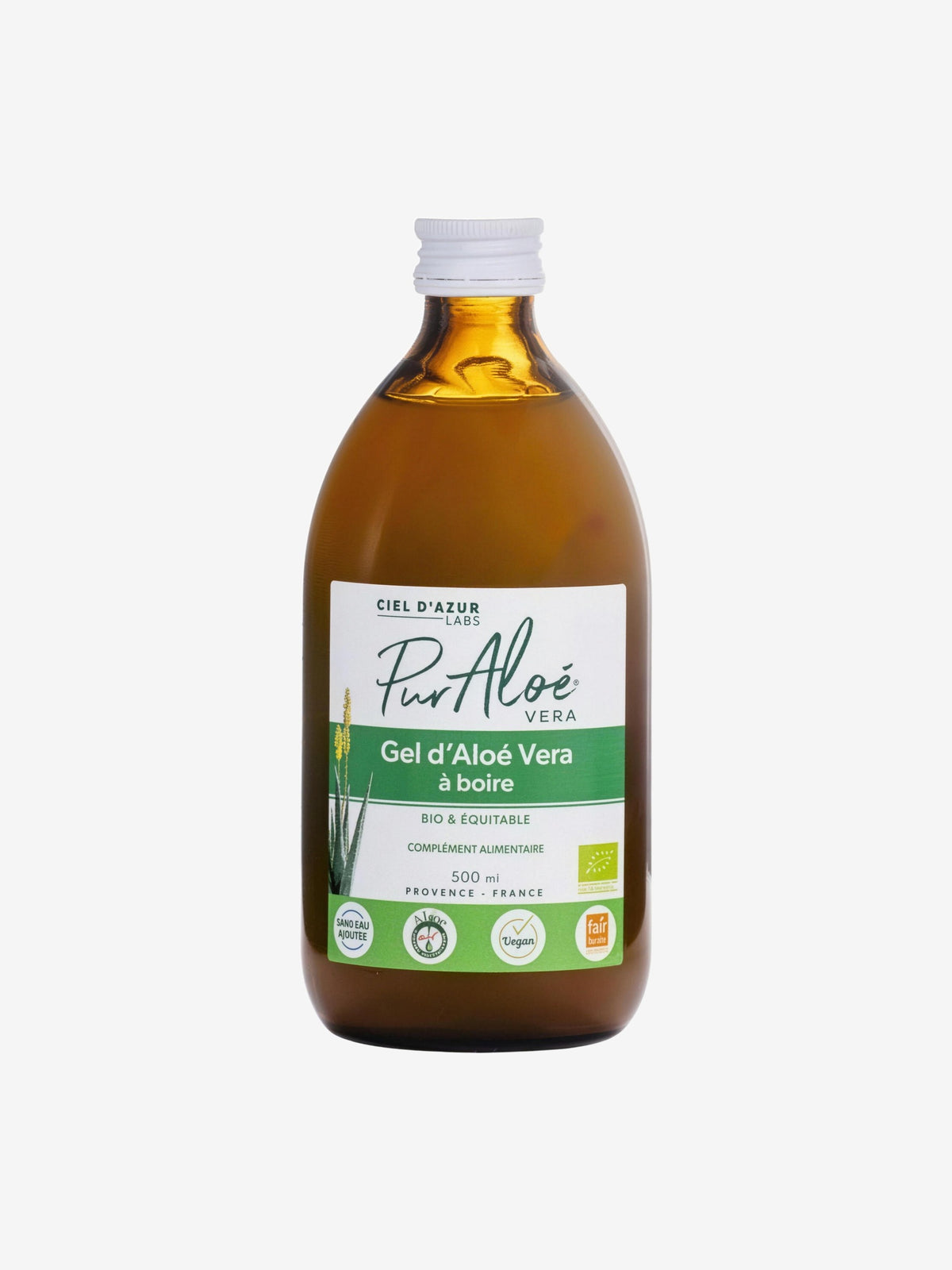 Pur Gel bio d'Aloe Vera à boire Puraloe - Herboristerie de Paris
