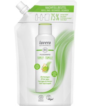 Recharge shampoing famille 500ml Lavera - Herboristerie de Paris