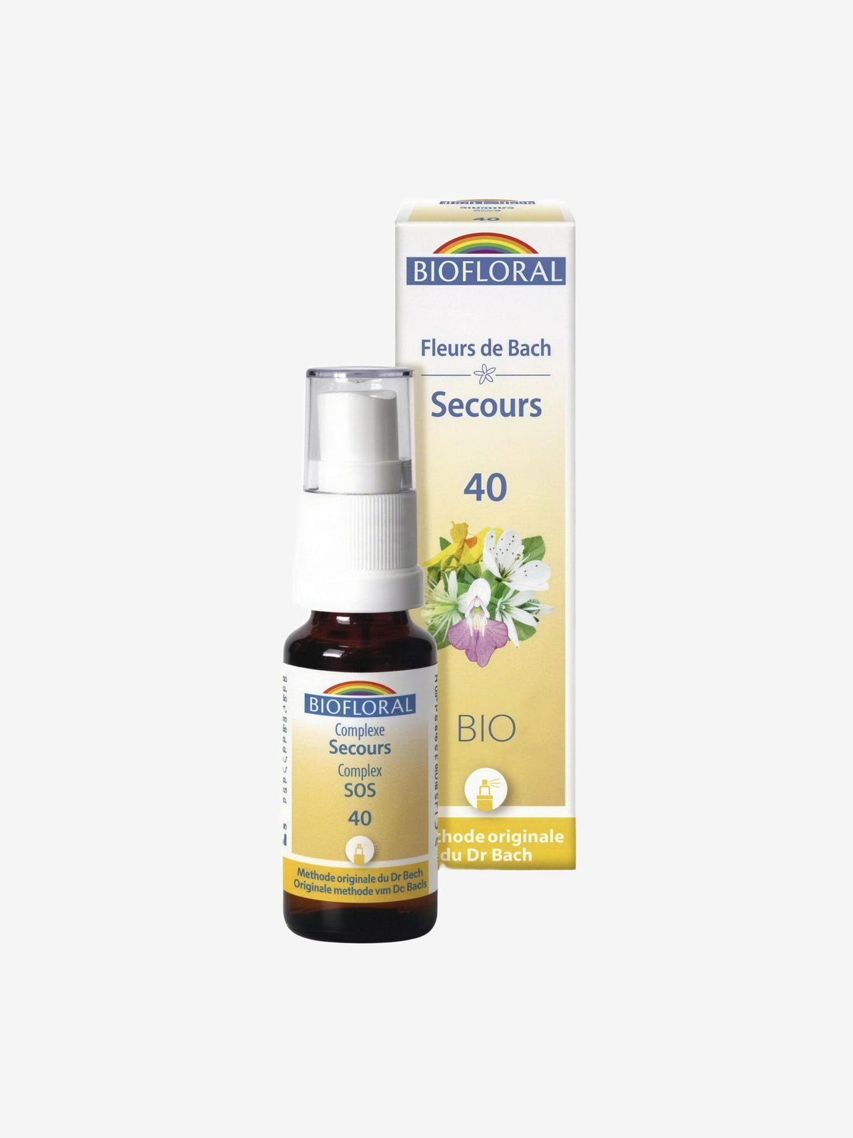 Remède de Secours 040 spray 20 ml Biofloral - Herboristerie de Paris