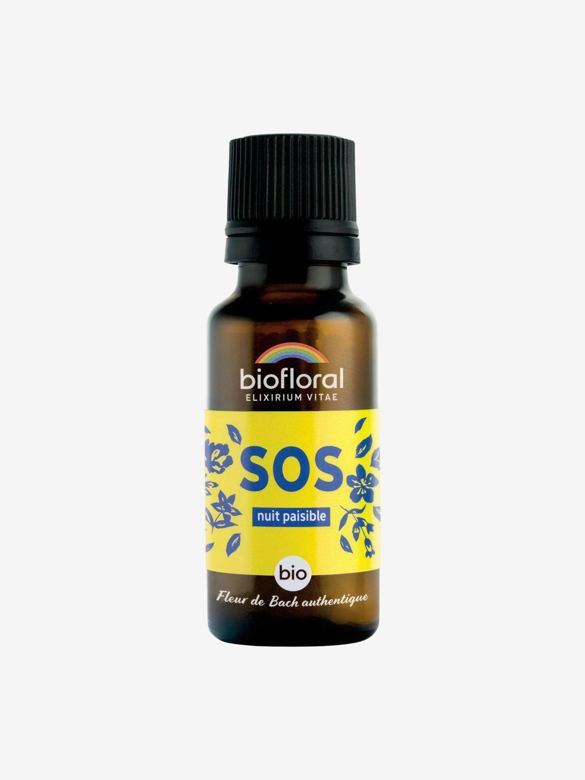 Complexe de Secours Nuit Paisible granules bio sans alcool Biofloral - Herboristerie de Paris