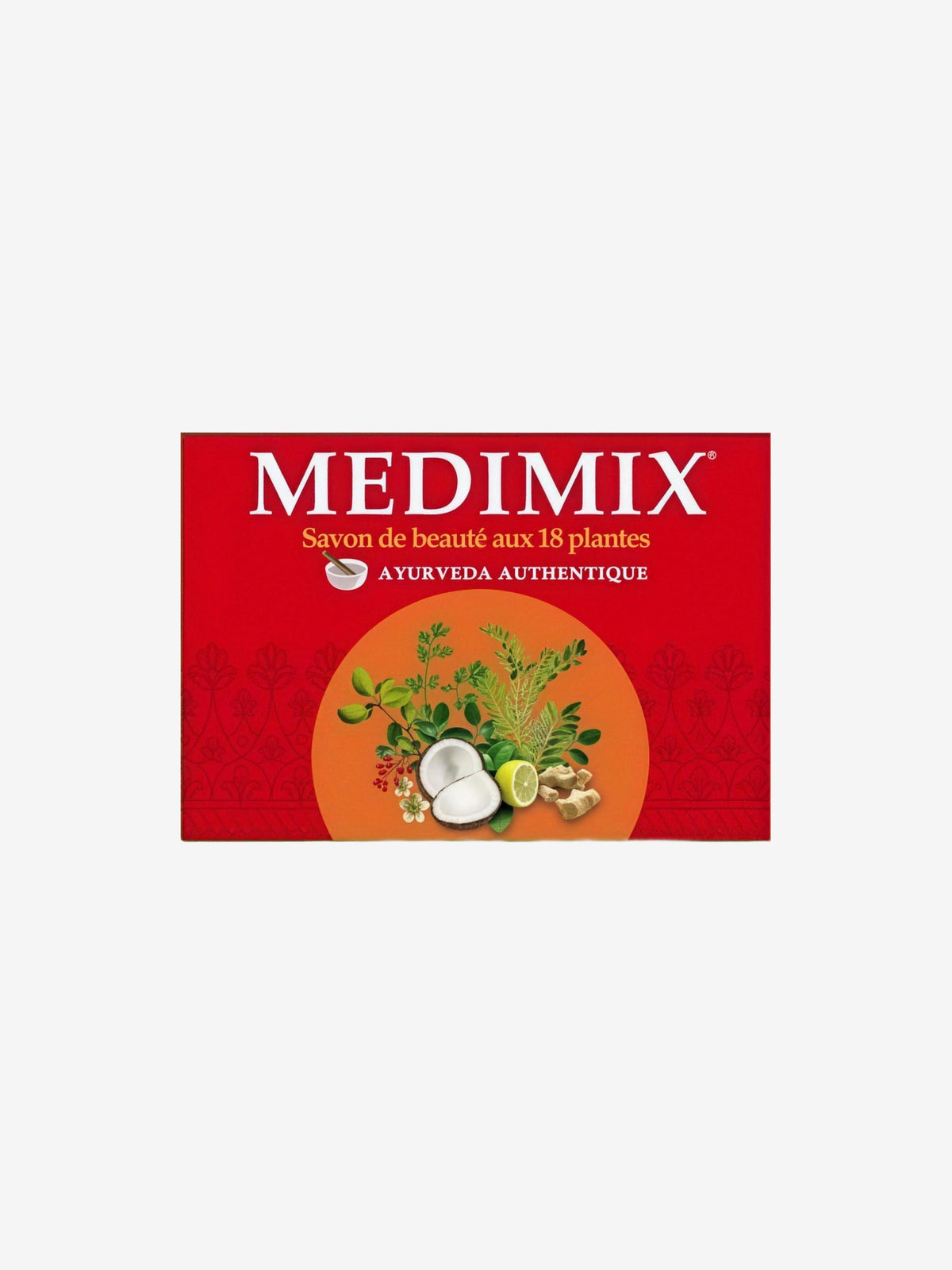 Savon Ayurvedique Medimix 18 plantes 125g Kerala Nature - Herboristerie de Paris