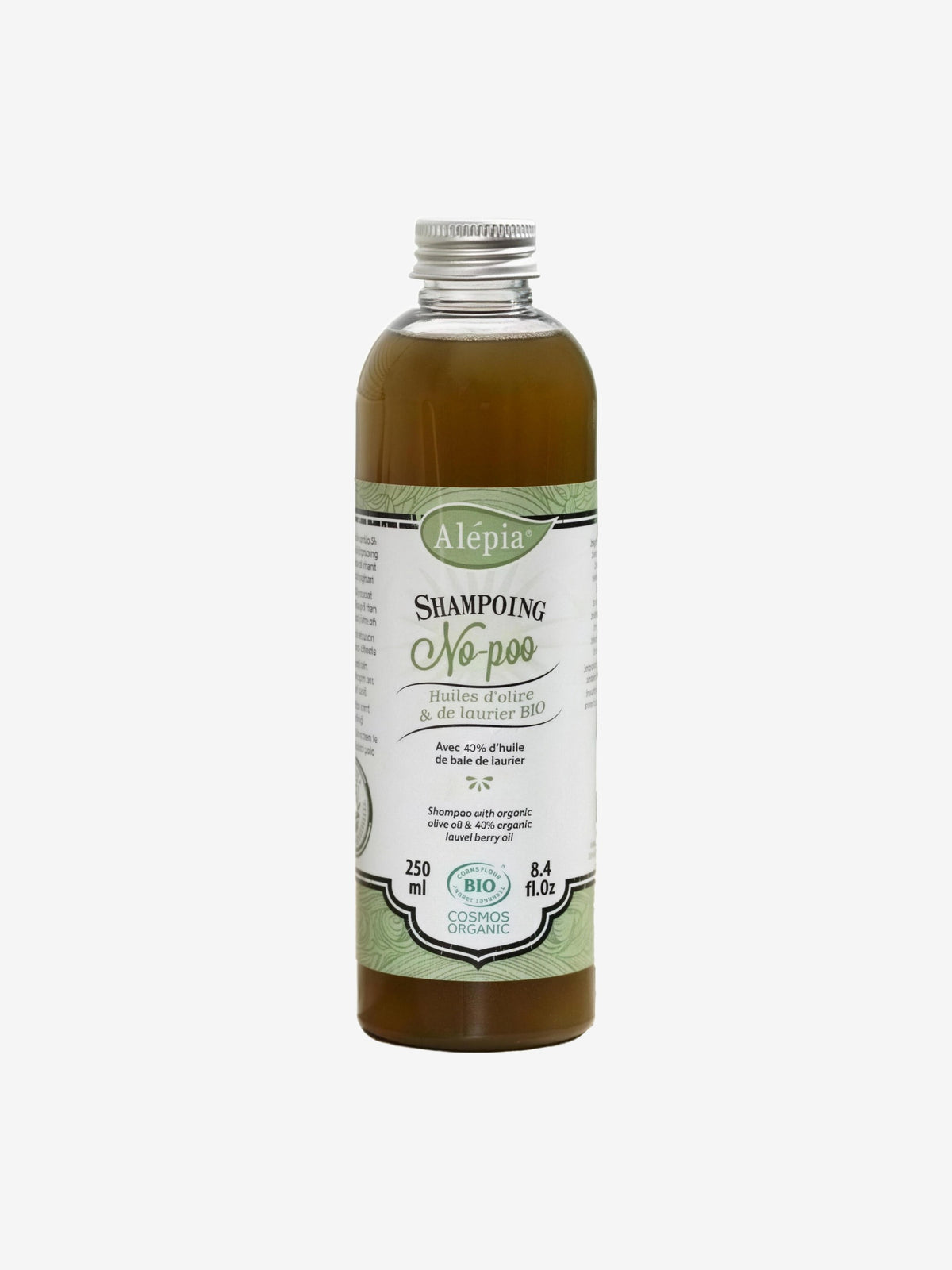 Shampoing d'Alep No poo 40% Laurier 250ml Alepia - Herboristerie de Paris