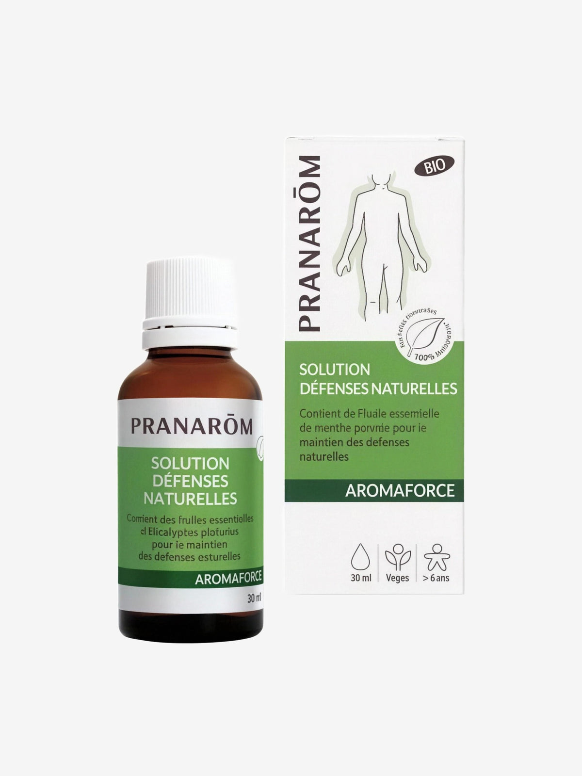 Solution défenses naturelles 30ml Pranarom - Herboristerie de Paris