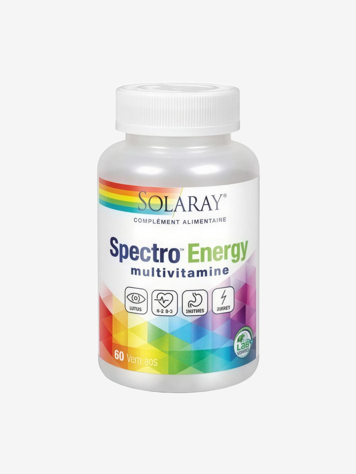 Spectro Energie 60 gélules Solaray - Herboristerie de Paris