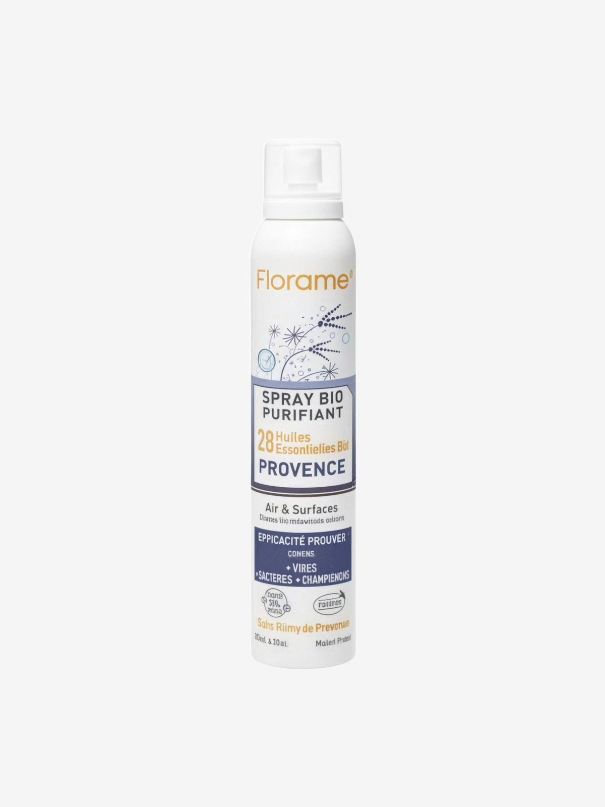 Spray purifiant provence aux 28 huiles essentielles 180ml Florame - Herboristerie de Paris