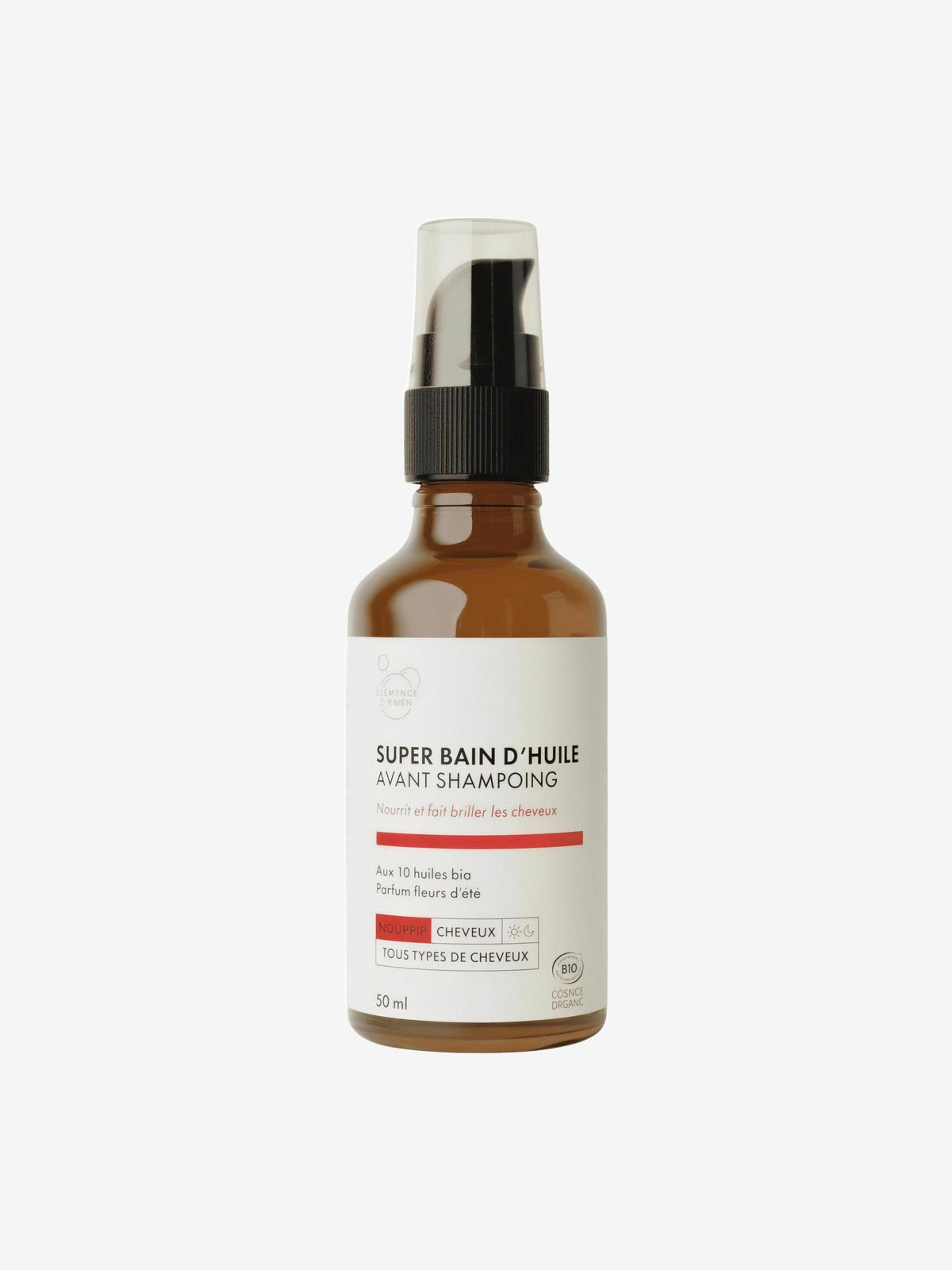 Super bain d'huile avant shampoing 50ml Clemence & Vivien - Herboristerie de Paris