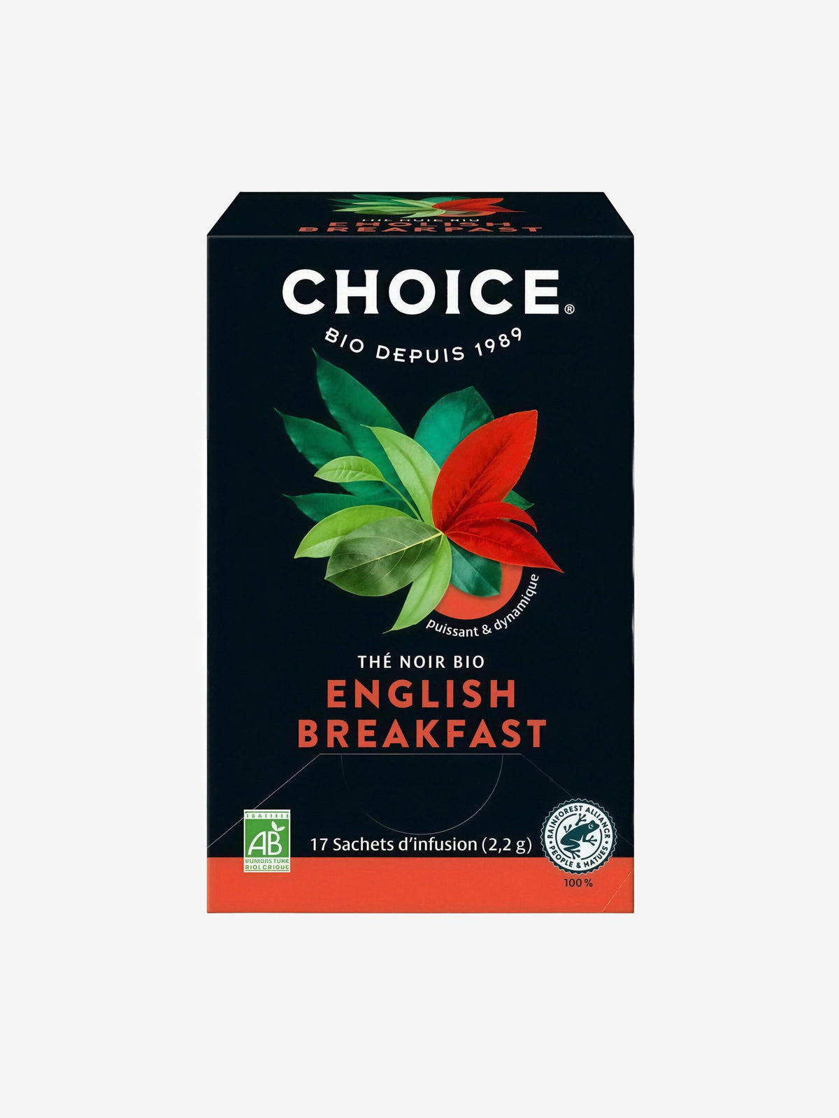 Thé noir english breakfast 44g Choice - Herboristerie de Paris