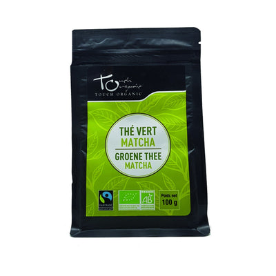 Thé vert BIO Matcha vrac 100g Touch Organic - Herboristerie de Paris