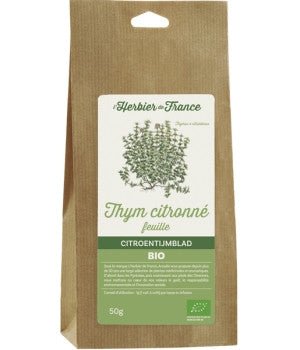 Thym citronné Feuilles BIO 50g Herbier De France - Herboristerie de Paris