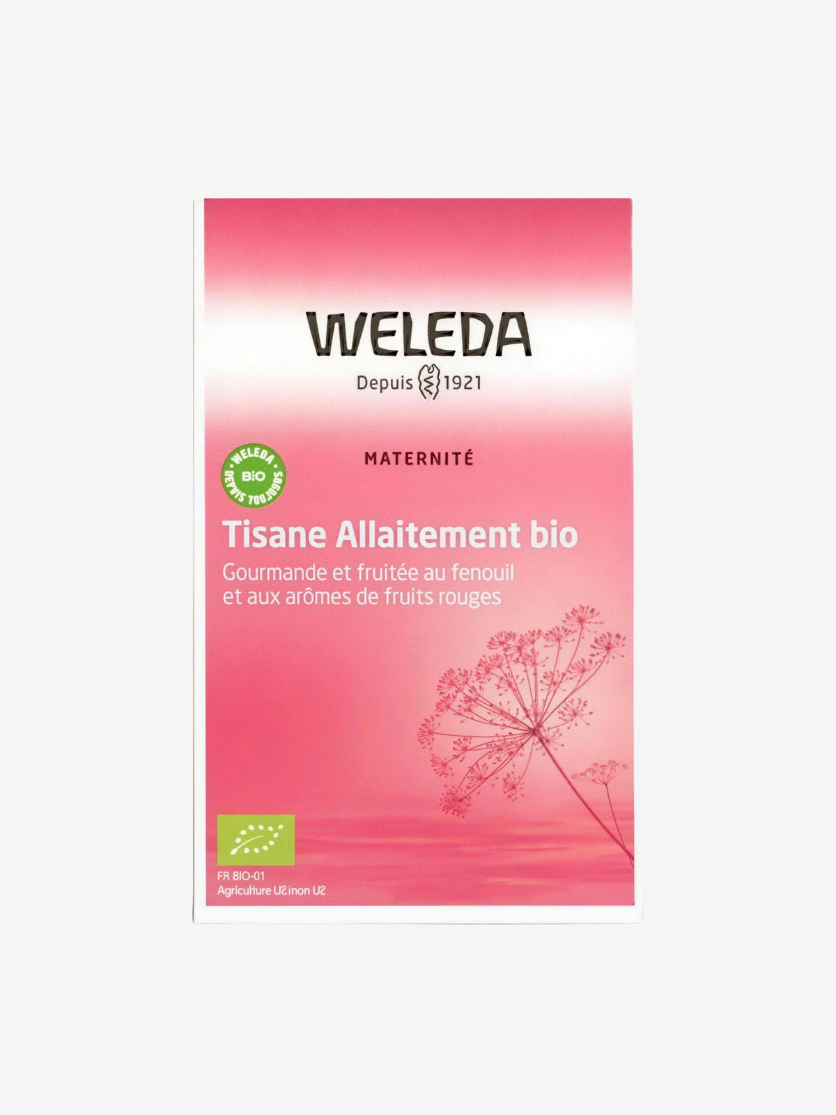 Tisane allaitement Fruits rouges 20 sachets Weleda - Herboristerie de Paris