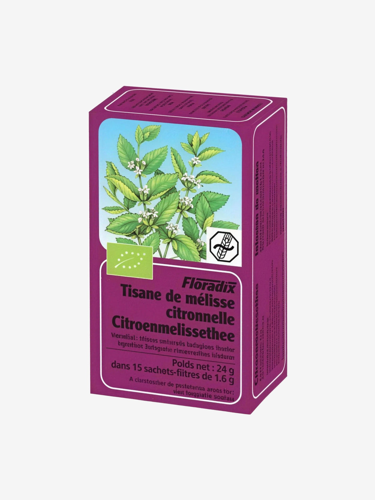 Tisane Bio Mélisse citronnelle 15 sachets Salus - Herboristerie de Paris