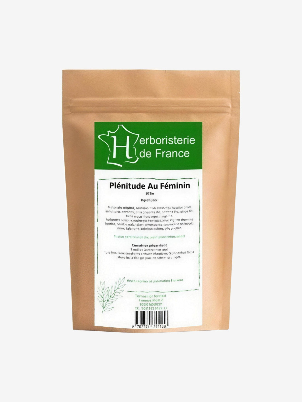 Tisane Plénitude au féminin 30g Herboristerie De France - Herboristerie de Paris