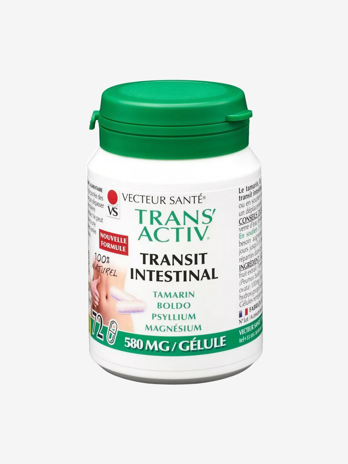 Trans'Activ 72 gélules Vecteur santé - Herboristerie de Paris