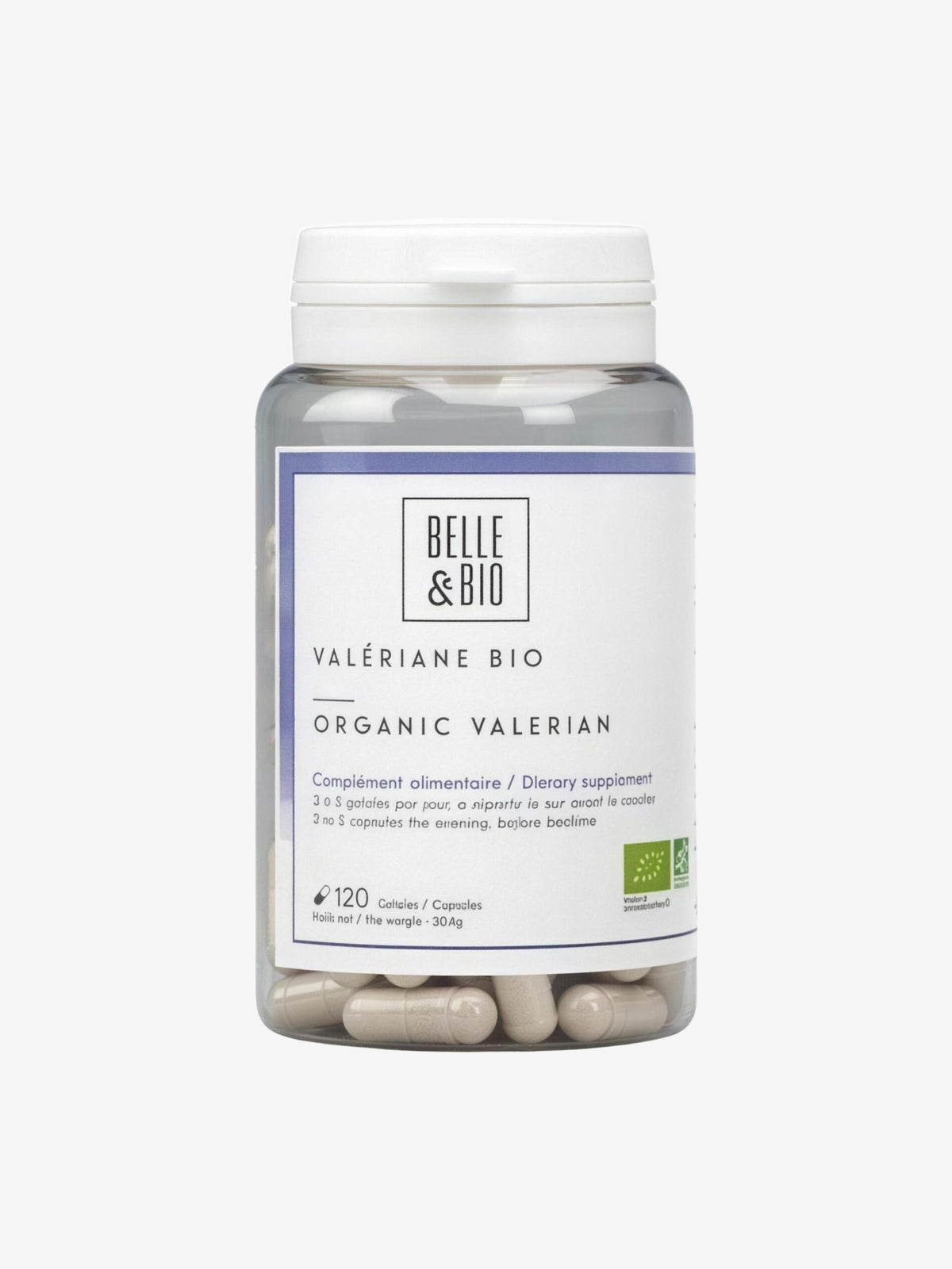 Valériane bio 120 gélules Belle et Bio - Herboristerie de Paris