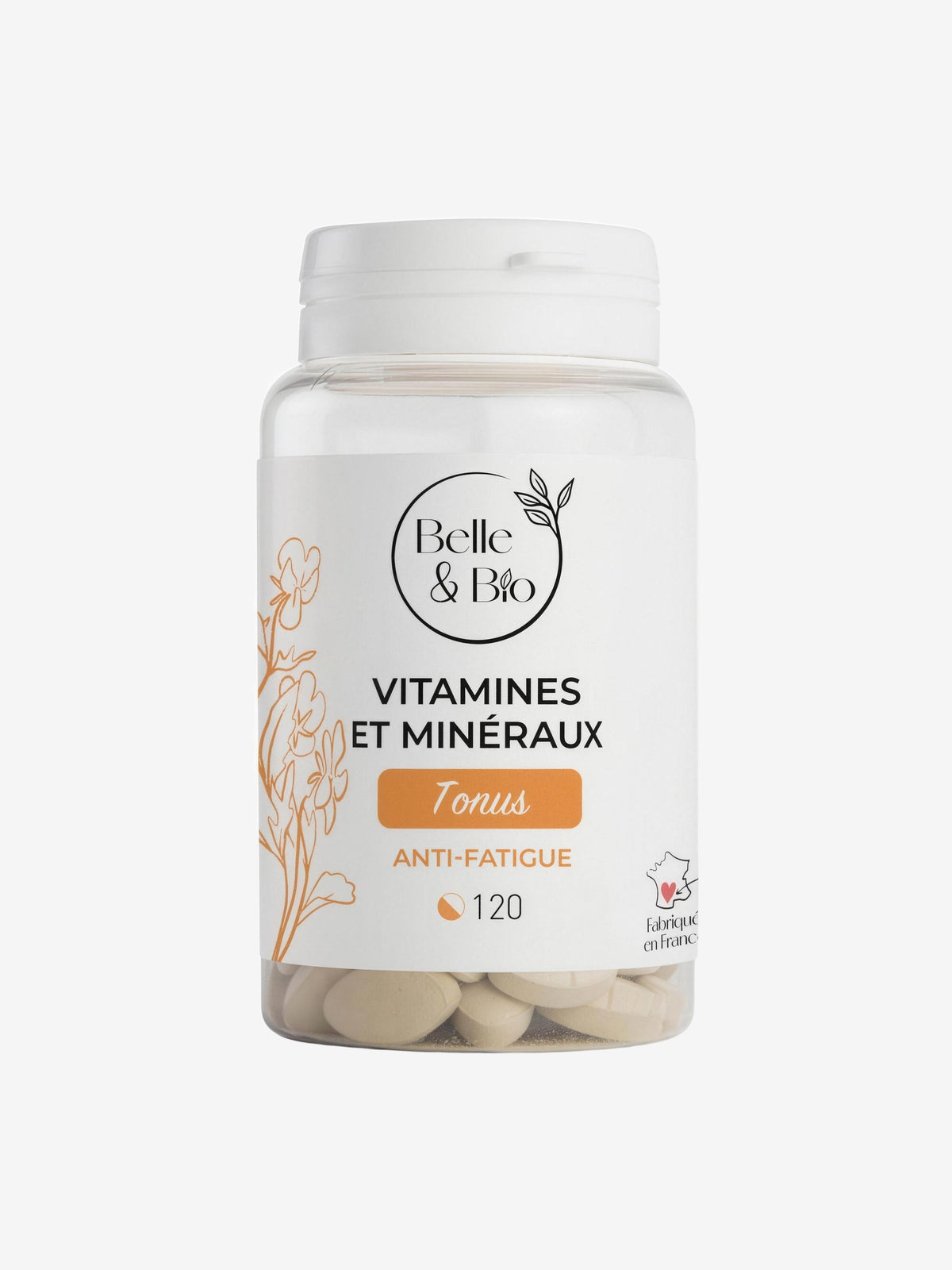 Vitamines et minéraux 120 comprimés Belle et Bio - Herboristerie de Paris