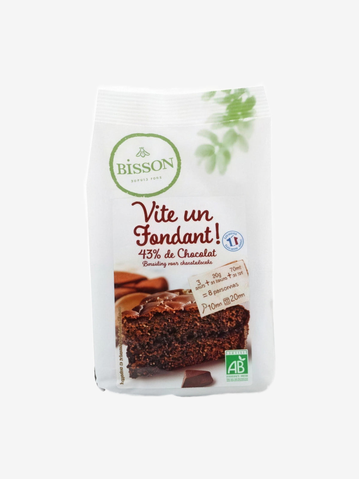 Vite un gâteau Fondant au chocolat préparation pour gâteau 300g Bisson - Herboristerie de Paris